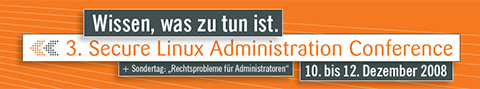3. Secure Linux Administration Conference Logo